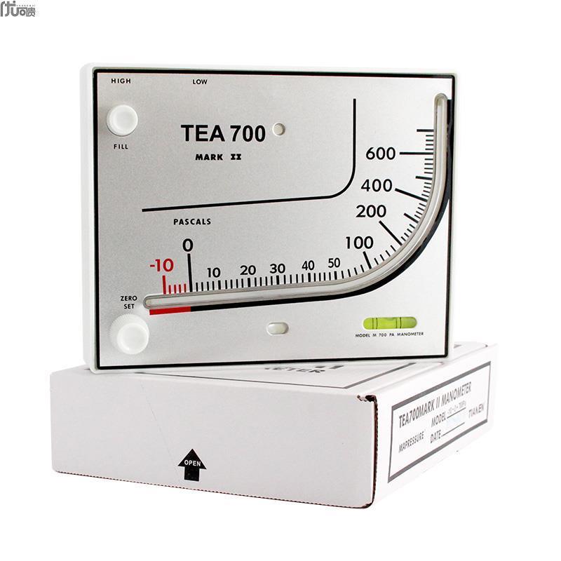 洁净化室TEA700红油微压差表液压式压差计鸡舍负压表养殖用差压表