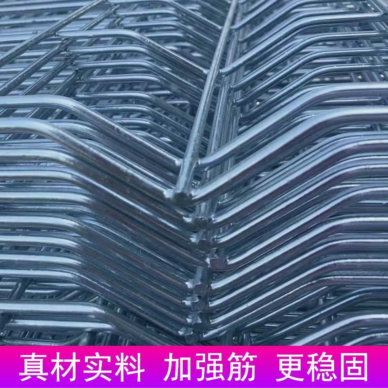 热镀锌双边丝护栏网不生锈铁丝网围栏栅栏户外河道厂区隔离防护网