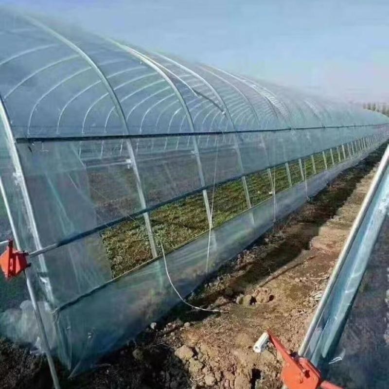 热销大棚膜封边围裙边膜侧面挡档通E风口围底排气塑料大栅温朋蔬