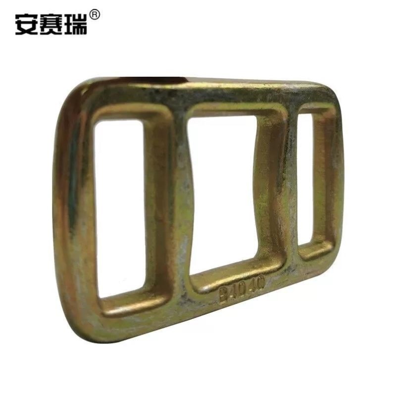 热销安赛a瑞金属目字扣重型打包扣捆绑带收紧扣方形调节扣打包架