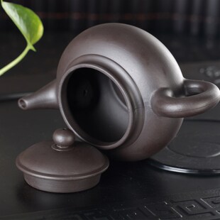 速发大容量宜兴紫砂茶壶手泥壶茶具个人原矿朱拉泡茶器平水壶家用