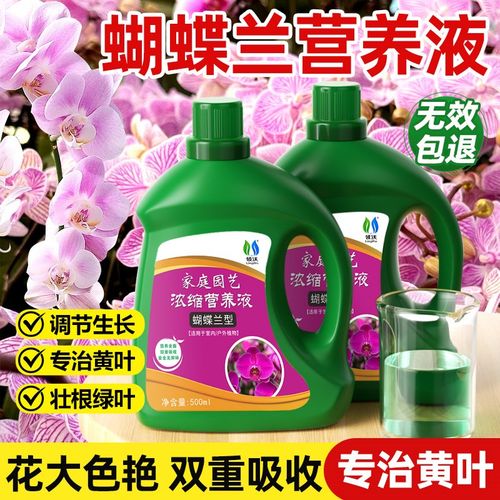 速发蝴蝶兰营养液专用用料家肥室内外花卉绿植通肥型用花肥治黄叶