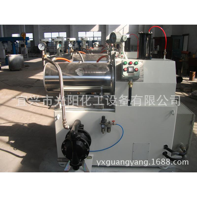 专业制造GWS-20卧式研磨机密闭砂磨机油漆油墨砂磨机实验室砂磨机