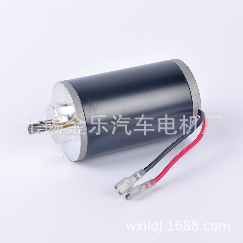 厂家直销12V24V200W小功率小直径液压直流电机双向转动