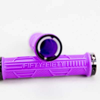 极速FIFTYFIFTY5050自行车山地车双边锁死细超S轻越野橡胶把手长