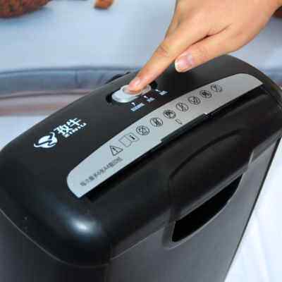 极速新品小型碎纸机办公家用粉碎机文G件迷你切纸机状电动自动碎