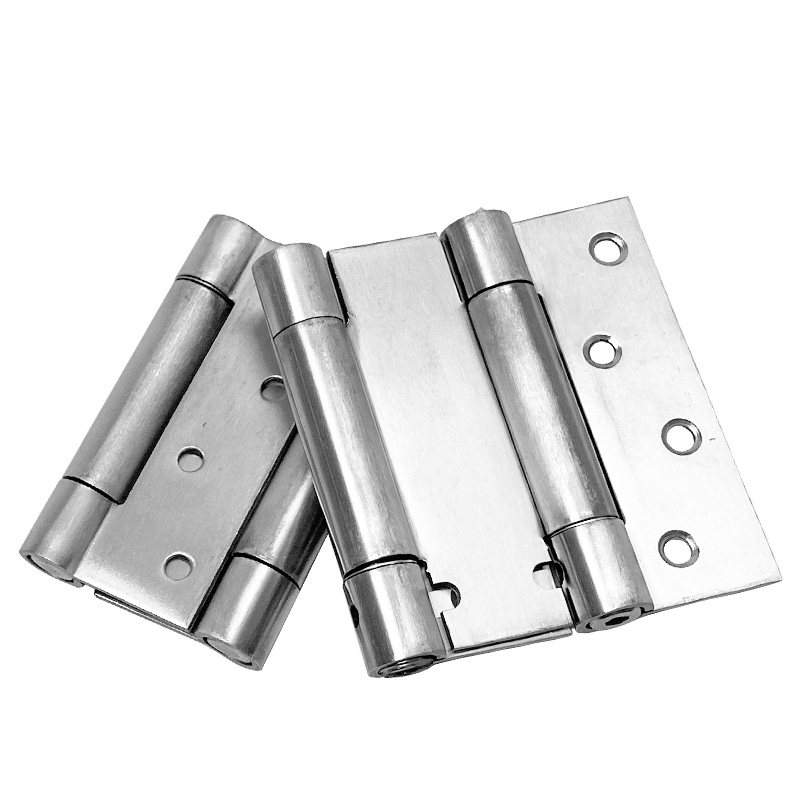 极速不锈钢自由双k开门合页牛仔门弹簧合叶里外左右开双向自动闭