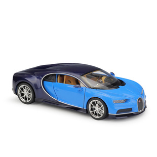 Bugatti sChiron model Diecasts car alloy 极速Welly blue