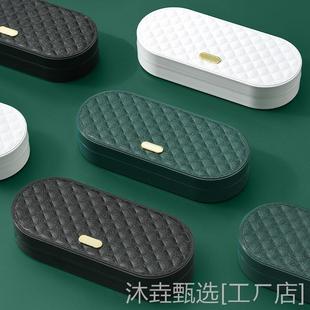 直销轻奢针线盒家用便携学生宿舍缝纫收纳盒多功能小型手缝针 新款
