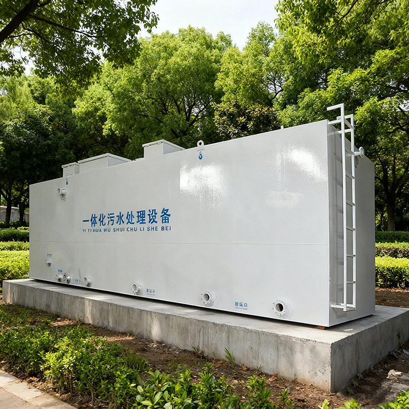 养殖屠宰污水处理设备一体化小型塑料清洗农村医院生活地埋废水机