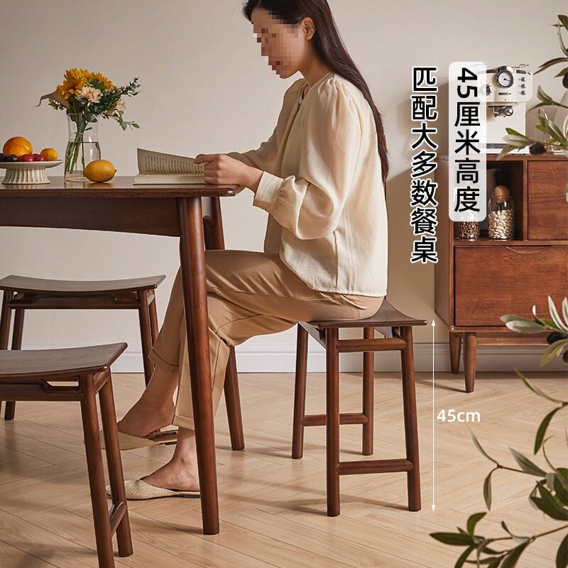 实木凳子餐凳餐椅新中式家用客厅换鞋凳化妆凳梳妆凳简约矮凳其他