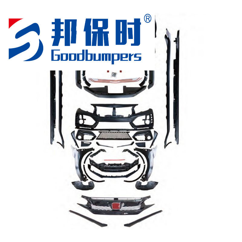 磊硕现货ABS+PP适用于十代思域CIVICFC1FK7改装TR全包宽体大包围