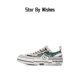 厚底增高休闲男女同款 Wishes Star 帆布鞋 低帮硫化乞丐鞋 潮鞋