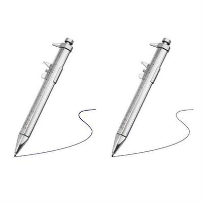 极速Multcifunction Caliper Pen 0-100 Vernier Caliper Roller