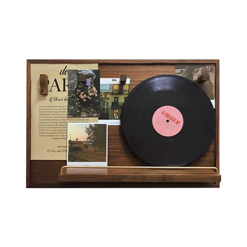 极速电表箱装饰画遮挡o实木黑胡桃免打孔盖板配电闸箱改造挂画遮