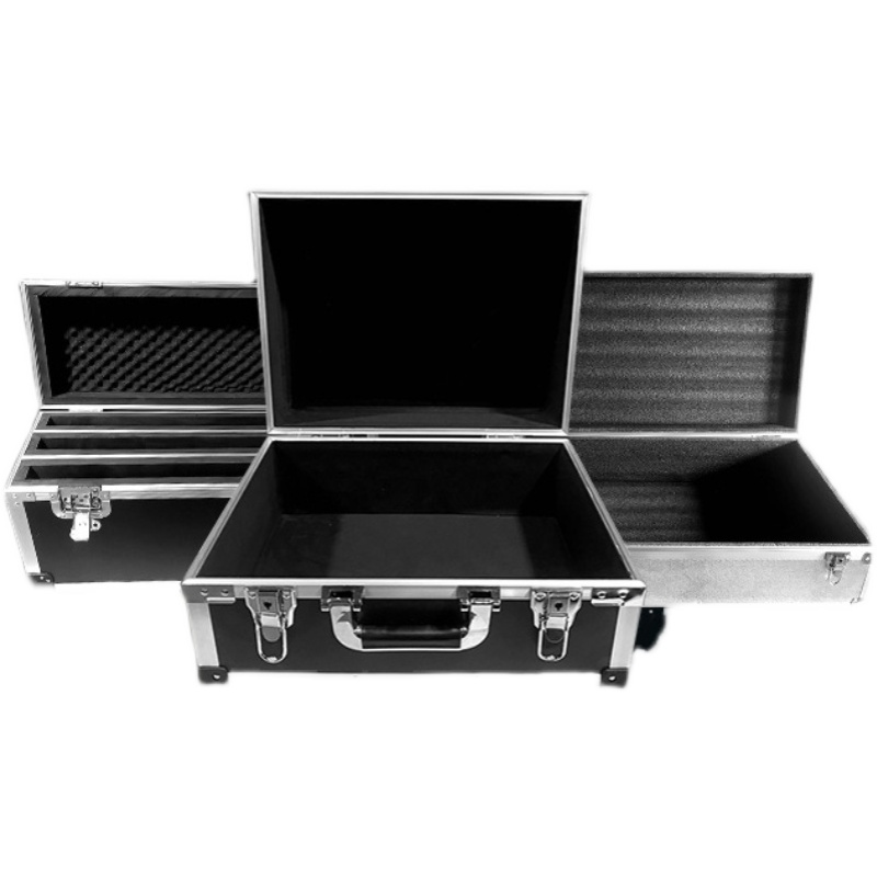 极速厂促定做铝合金箱航空u箱定制工具仪器音响箱道具箱鱼竿箱拉