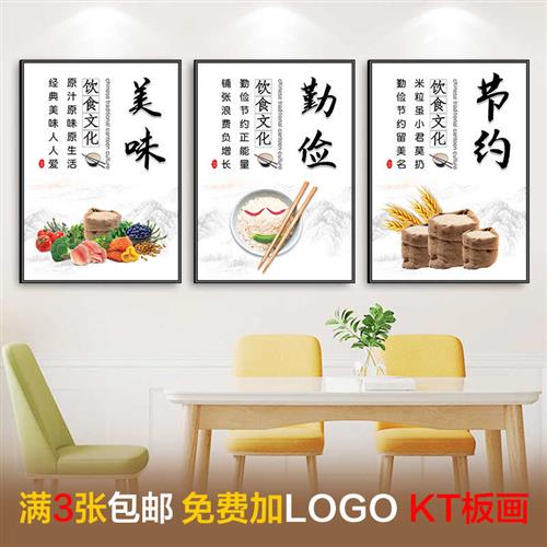 极速学校食堂文化墙车标贴语贴图饭厅饭馆饭店装饰U画墙面挂件餐