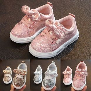 Soft Sole Sequins Casual ids Child Shoe 极速Lioraitiin