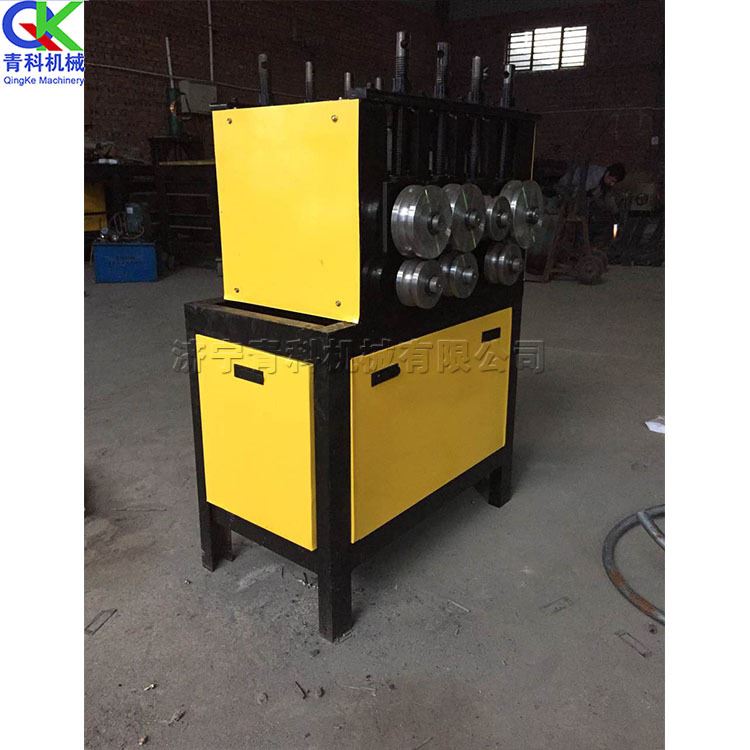 极速工业厂房钢管盘m圈机 槽钢工字钢弯拱机 圆钢方钢折弯机 易操