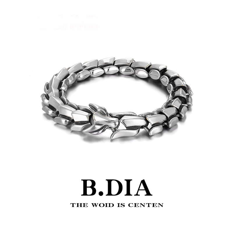 极速手链男潮龙骨手链男生精致简约轻奢手环手镯inUs小众设计个性