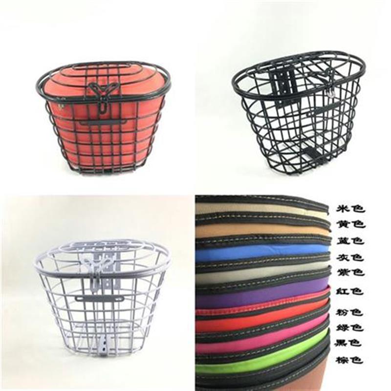 极速车筐摺叠式自行车迷你电动车成E人滑板车前车篮车篓挂篮挂钩