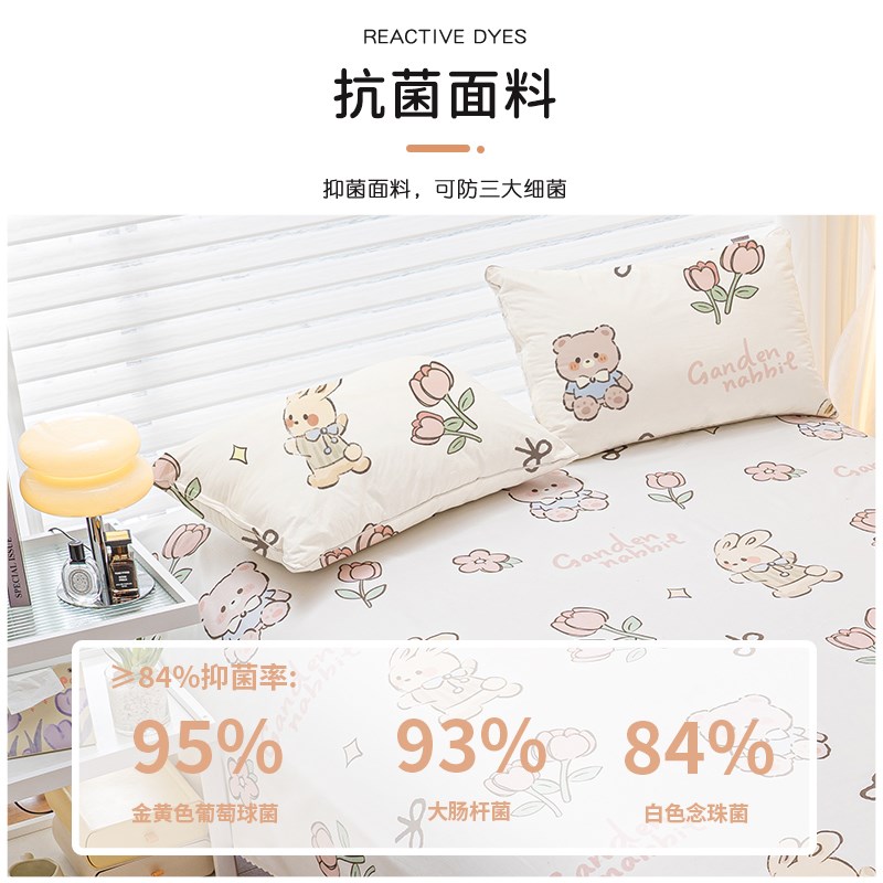 极速卡通单件非全棉被单水洗棉夏凉宿舍G单人床单2025新款四季通