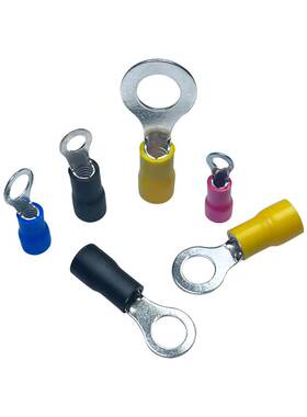 极速RV冷压接线端子1.25-3.2 2-3.7 3.5-4 5.5P-6S 8-5圆形O型预