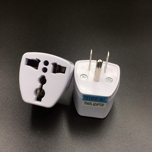 极速300bpcs International US Travel Plug Adapter Converter E