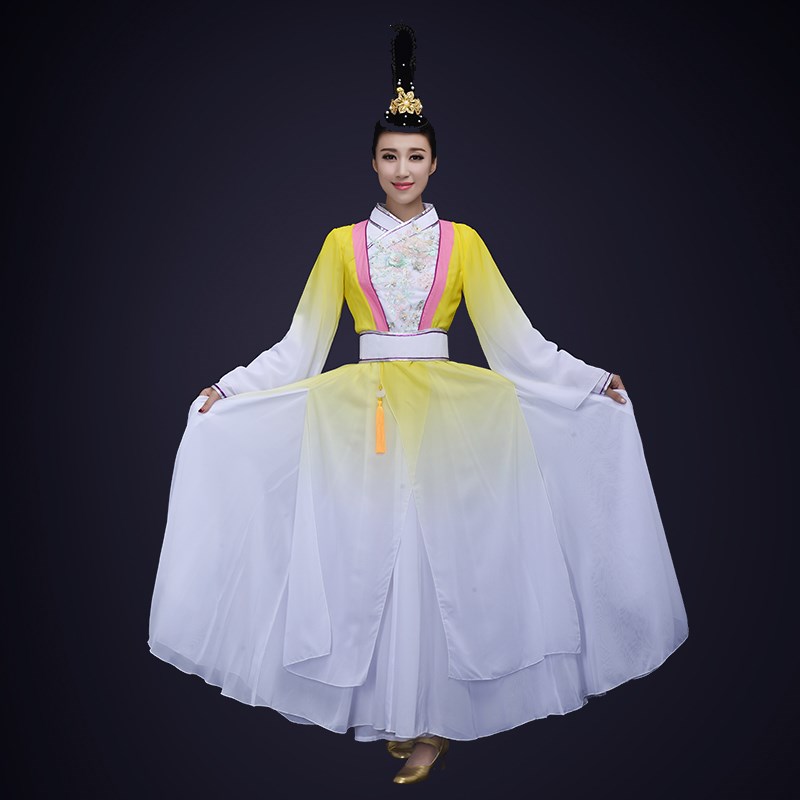 极速新款经典剧i目忆故人舞蹈服江南水乡伞舞演出服古琴舞表演服