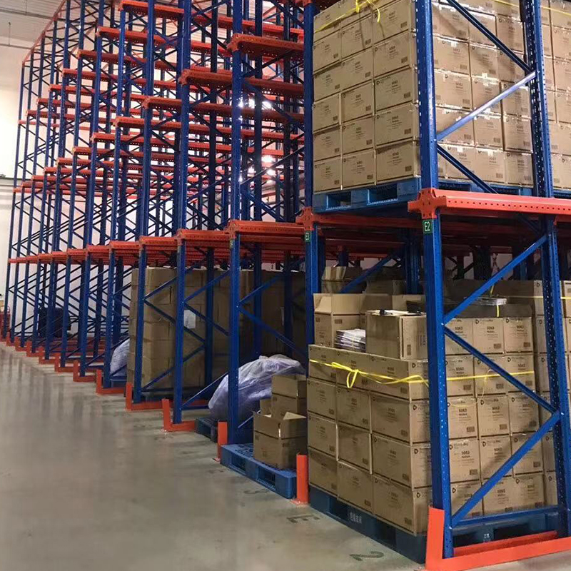 极速仓储贯通式货架通廊式驶入式货架重I型托盘货架工厂库房车间