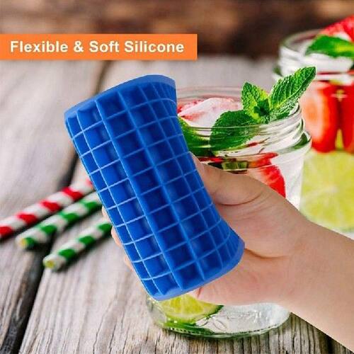 极速10/15/20PCS Foldable Silicone Ice MakingO Maker Ice Maki