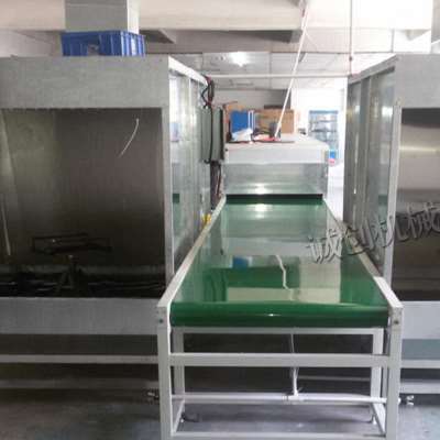 极速厂环保型水帘柜喷漆台水循环镀锌板不锈钢机喷烤漆Z房水幕除