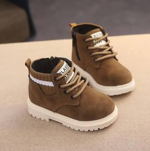 极速Child Casual Shoes ew Winter oots o KShoes Fashion Leath