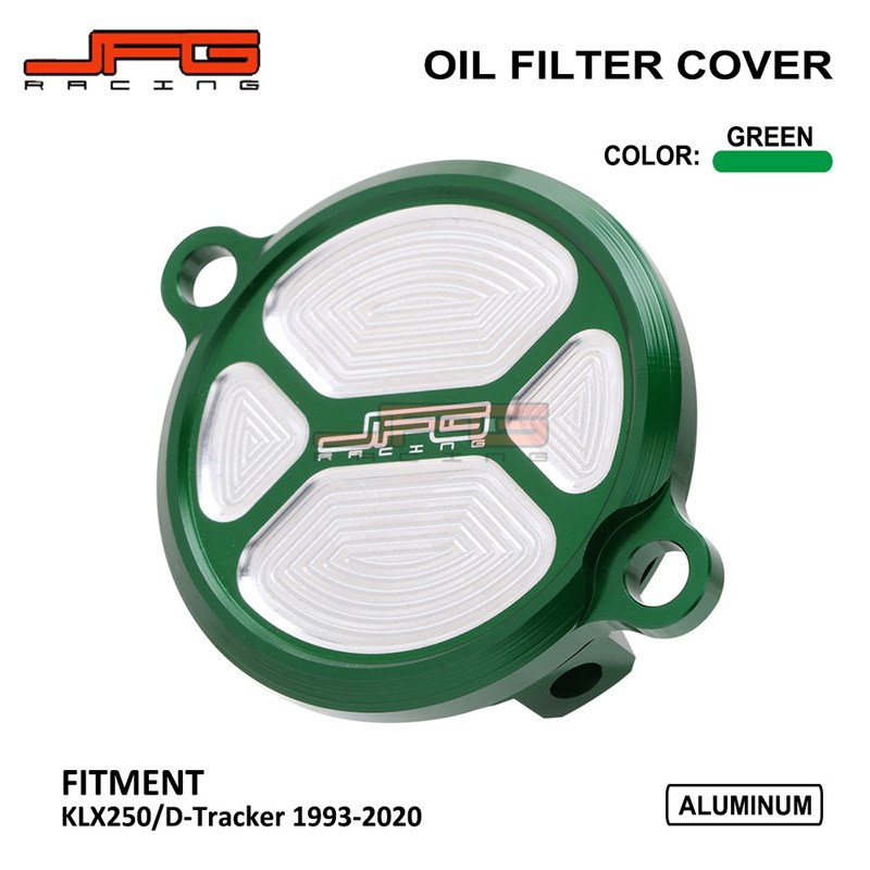 极速适用越野摩托车KLX2501993-2020改L装配件CNC铝合金机油滤芯
