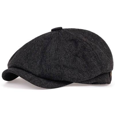 极速New Retro Herringbone Newsboy Caps MKen newsboy hat Stit