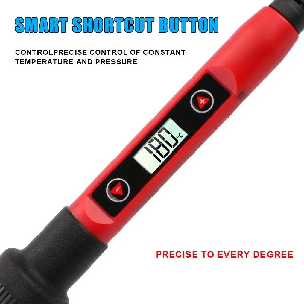 极速.Adjustable Temperature Soldering IrKon Handle Heat Penc