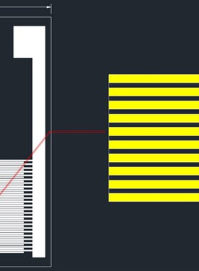 极速厂家50m陶瓷叉指电极IDE电容阵列生物气体U湿度感测器芯片