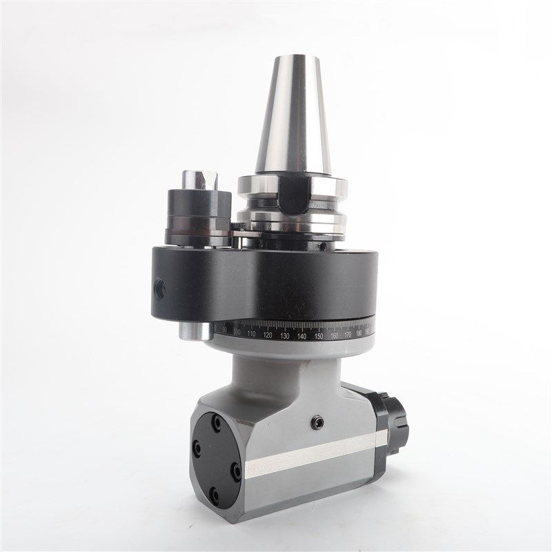 极速CNC侧铣角度j头BT40 BT50侧铣头加工中心90度直角铣头NFCY现