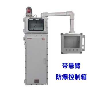 防爆控制柜声光报警 首安带悬臂防爆控制箱柜生产厂家 按钮箱可选