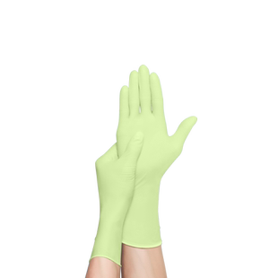 鸿图12寸玻尿酸丁腈防护手套加长加厚耐用厨房餐饮家务清洁防水