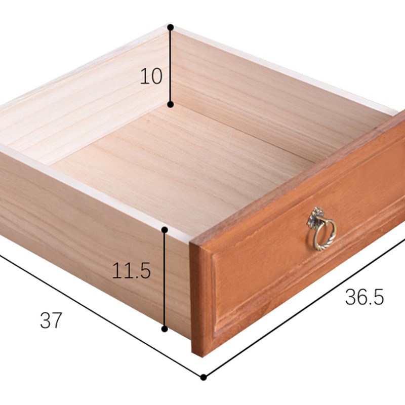 极速办公室木质文件柜床头柜带锁移F动实木储物抽屉柜小矮柜子资