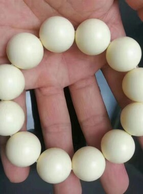 新品象牙果手串菩提籽雕p刻2.0-0.8cm圆珠手串手链念珠情侣款饰品