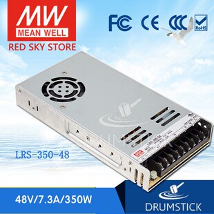 极速MEAN dWELL LRS 350 48 48V 7.3A meanwell LRS 350 48V 350.