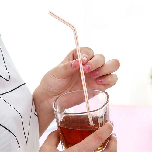 新品1000只一次性可弯曲彩色吸管袋装可K弯头可乐吸管豆浆饮料奶