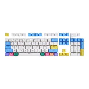 OEM Doub 极速104 PBT Lettering Keys Transparent Keyf Keycaps