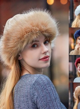 极速Thicken Warm Russian uWinter Ski Hat Men Women Winter Fa