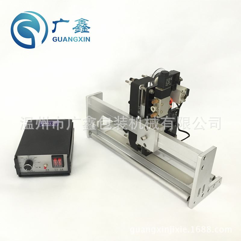 HP241C气动色带打码机 制袋包装机打生产M日期自动贴标机同步打码