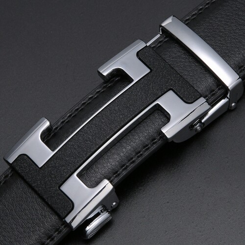 新品Adjustable Width Leatvher Belts Man Waist Belt Men Mens