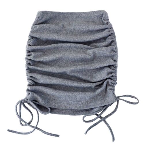 极速woaman Summer skirts solid color period ladies knitting