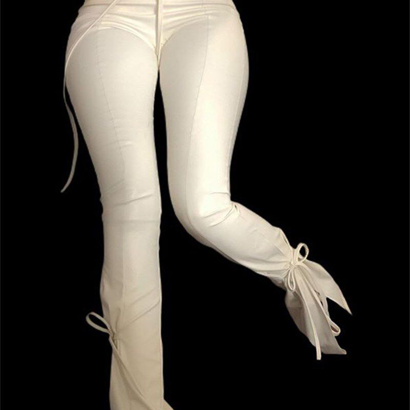 极速Nibber Fashionable Bandage Hollow Y2K StyQle Trousers Wo